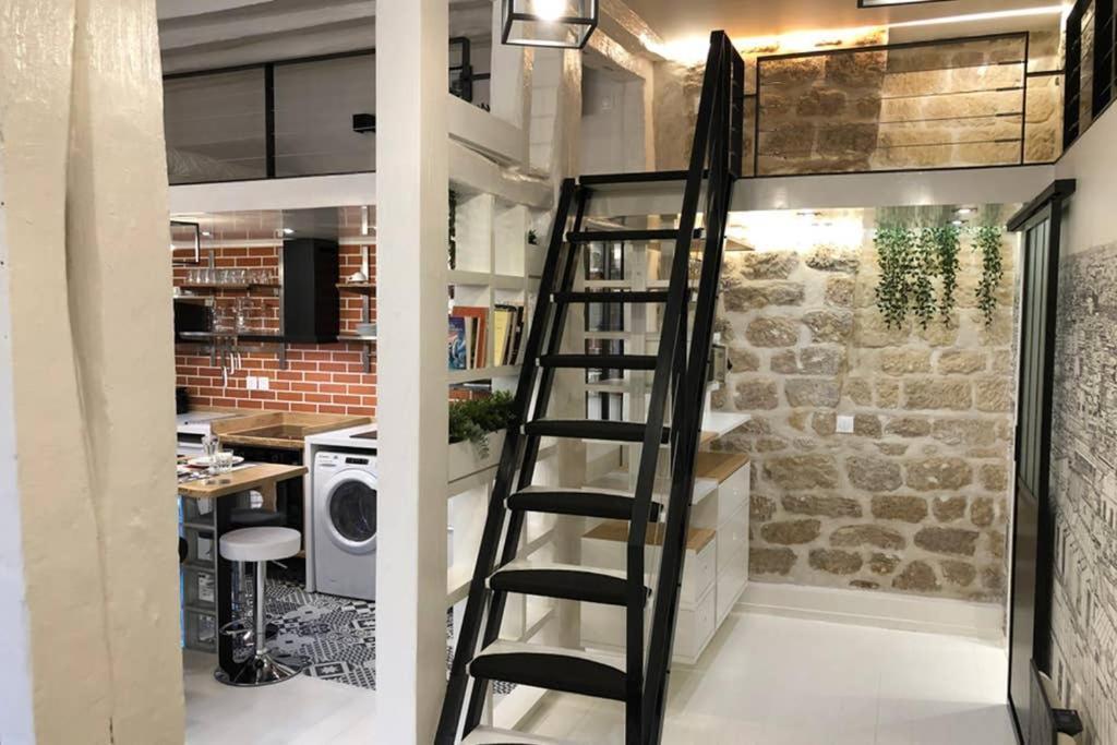 Apartamento Loft Nazareth Quartier Du Marais París Exterior foto